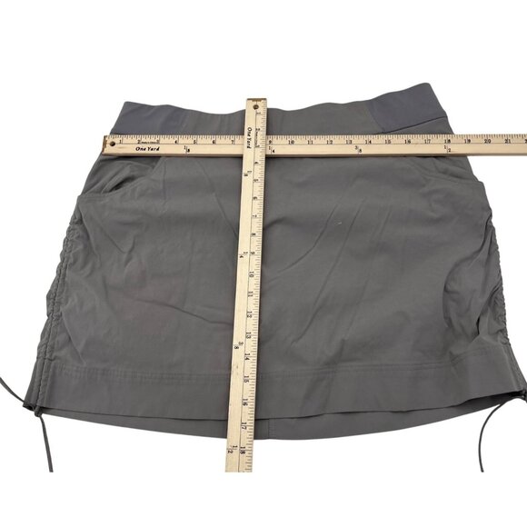 Columbia Omni-Shield Gray Outdoor Skirt XL Adjustable Drawstring Hem Nylon - Picture 2 of 5
